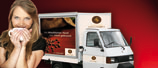 Unser Cafemobil ist der heiße Kick für Ihre Veranstaltung - buchen Sie noch heute!